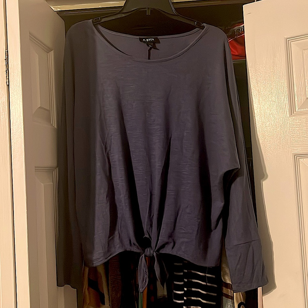 Casual Blue Sweater
